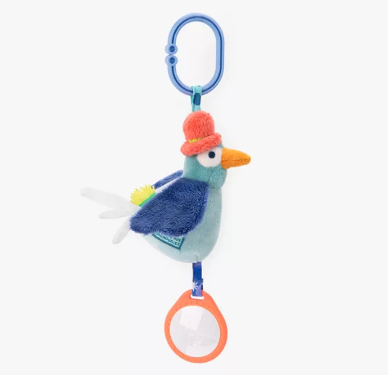 Peluche d'activités petit oiseau - La Mare aux Grenouilles