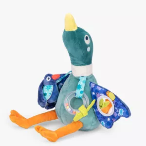 Peluche d'activités canard Léon - La Mare aux Grenouilles