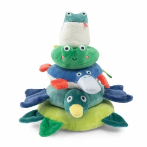 Animaux Empilables Tissu - La Mare Aux Grenouilles