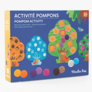 Activité pompons arbres - Les toupitis