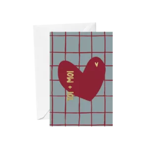 Carte postale - Toi + Moi
