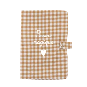 Protège carnet de santé - gaze vichy