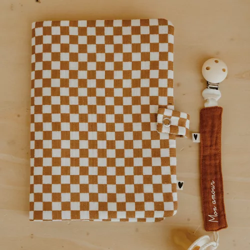 Protège carnet de santé - damier – Image 2
