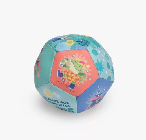 Ballon Souple 10 cm - La mare aux grenouilles