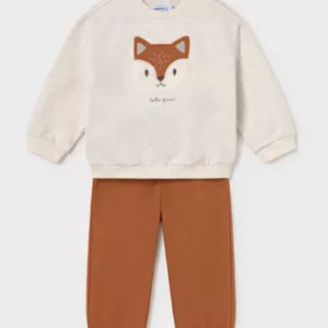 Survêtement sérigraphié bébé - Renard
