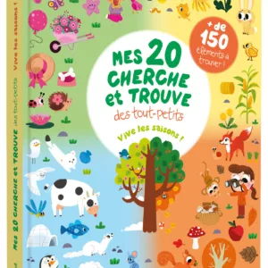 MES 20 CHERCHE ET TROUVE DES TOUT-PETITS - VIVE LES SAISONS !