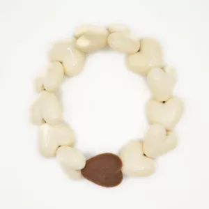 Bracelet femme - Only Maxi Coeurs & coeur velour (coloris au choix)