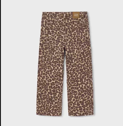 Pantalon en sergé - Léopard – Image 4
