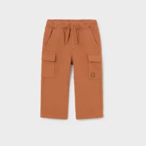 Pantalon cargo en maille bébé
