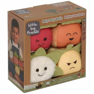 Les Dooballs - Set de 4 balles doudous - Potager